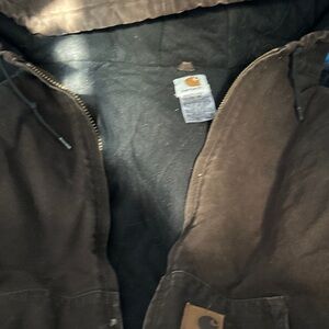 Carhartt Dark Brown Work Jacket